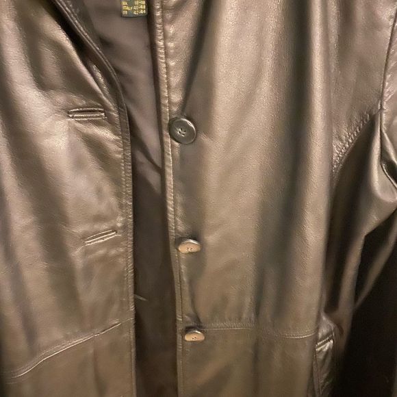 🧥RARE DISCONTINUED🧥 DANIER LEATHER JACKET - Picture 4 of 5
